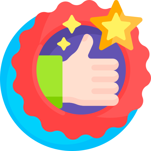 Avaliações 5 estrelas