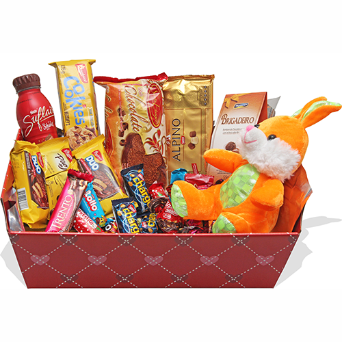 Box Páscoa Chocolates e Pelúcia<br>
Código: dc14